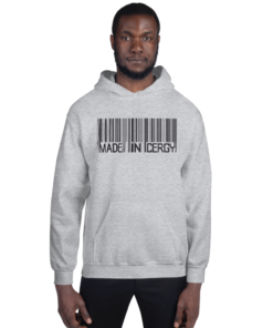 Made in Cergy 14 CODEBARRE DEFFINAL 2 1 mockup Front Mens 2 Sport Grey