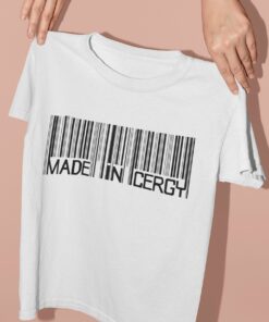 Made in Cergy 38 T-shirt enfant logo uni col rond