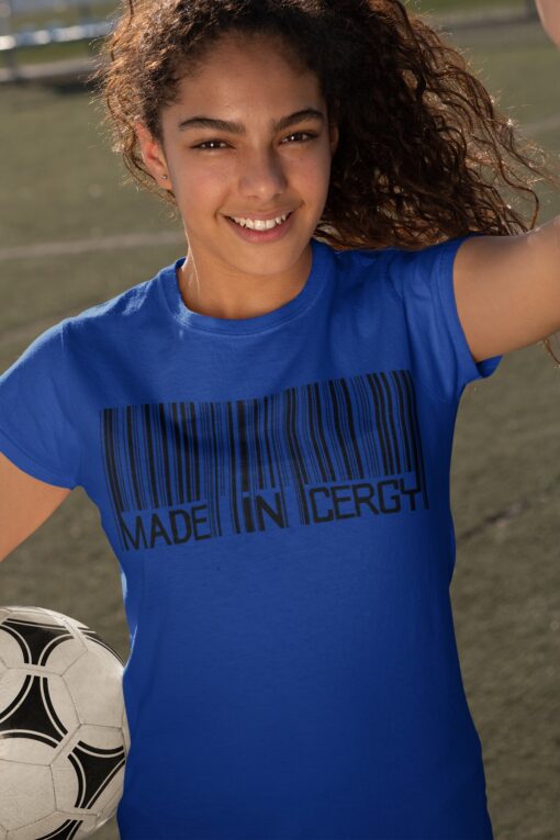 T-shirt Femmes Made in Cergy logo uni(col rond)