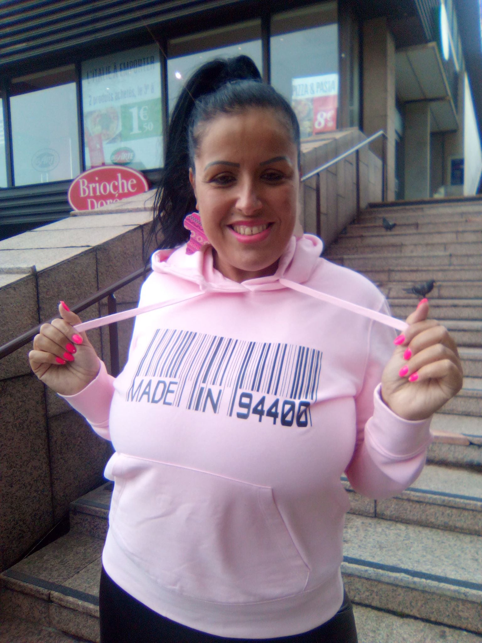 Sweat à capuche Made in ta Ville