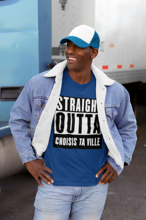T-shirt Straight outta