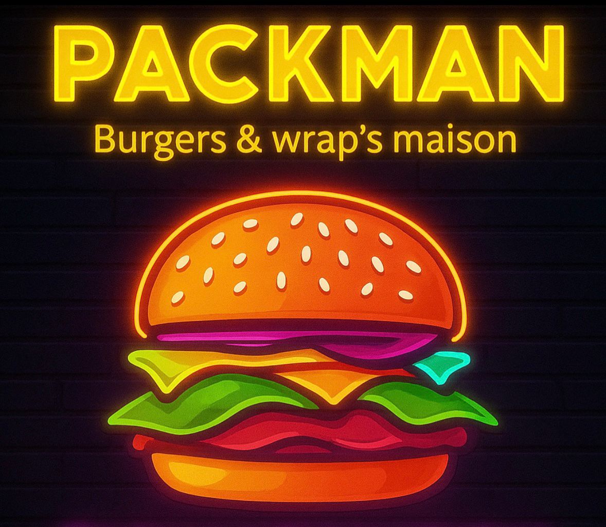 PACKMAN Burgers, Pizzas & Kebabs maison – Image 4