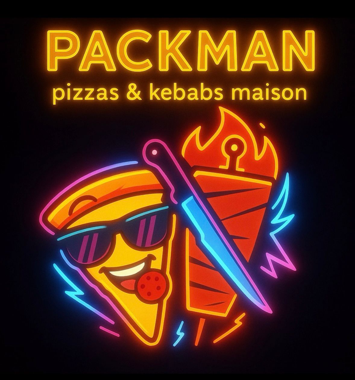 PACKMAN Burgers, Pizzas & Kebabs maison – Image 5