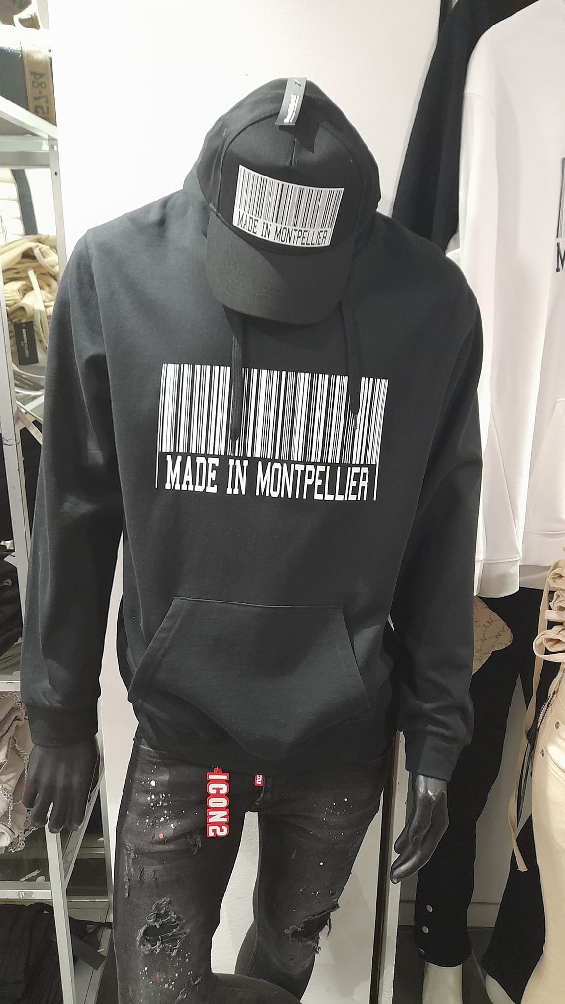 Sweat à capuche Made in ta Ville – Image 3